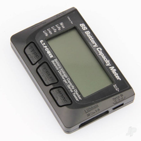 GT Lipo Battery Checker 2S-8S