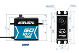 Kavan 1073MGW 7.4V 32kg HV Digital Servo