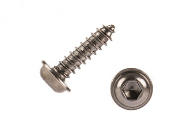 MHS Servo Mounting Screws Black (20 Pack)