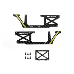 OMP M2 Fuselage Carbon panel set - yellow  OSHM2326Y