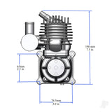 Stinger 63cc SE Petrol Engine