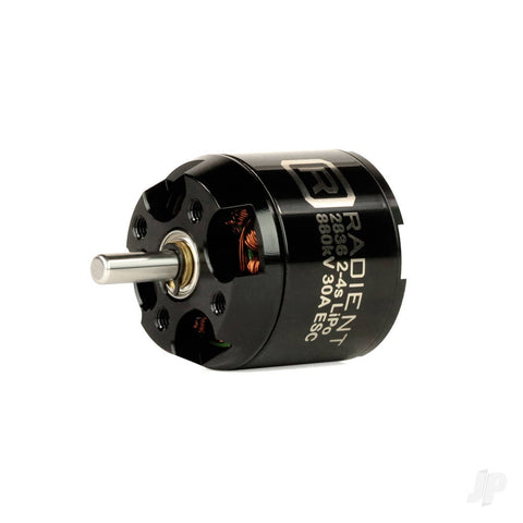 Radient Brushless Motor 2836 880KV (2-4S)