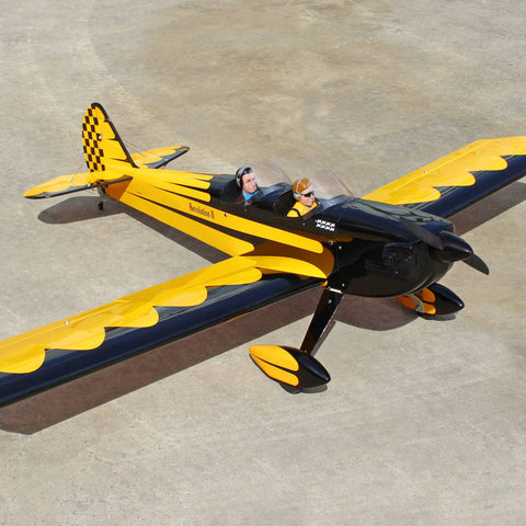 Seagull Space Walker II Revolution (20-30cc) 2.10m / 83in, Yellow/Black