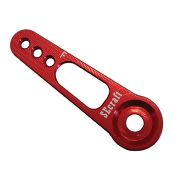 Secraft V1 Futaba 1" (M2) Servo Arm (Red)