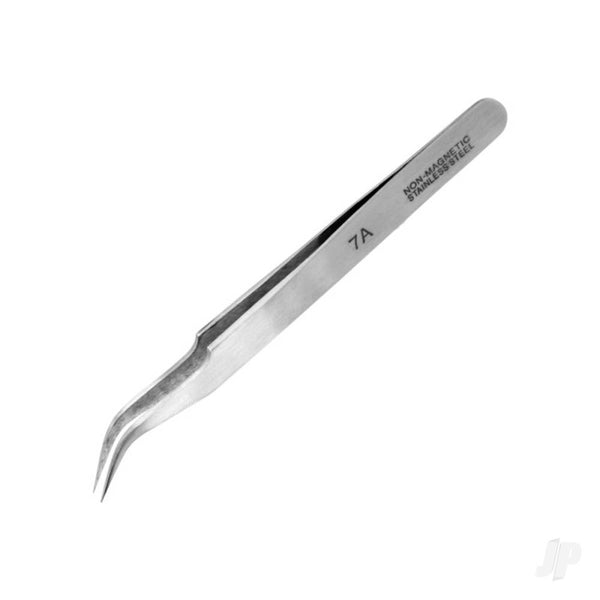 Stainless Steel Tweezers Extra Fine Curved