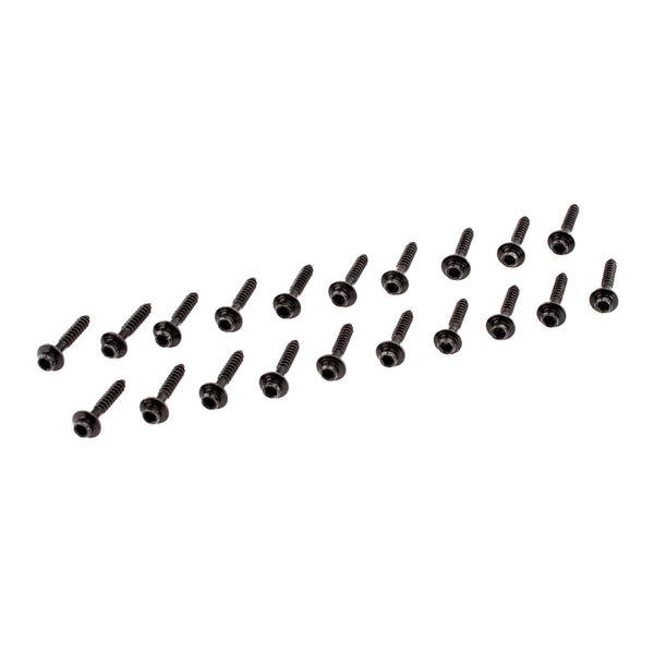Spektrum Servo Mounting Screws Black (20)