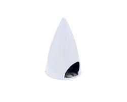 Sebart White Carbon Spinner (100mm)  pre cut for 2 blade prop