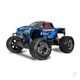 Traxxas Stampede HD 1:10 Electric 2WD RTR Monster Truck, Blue (+ TQ 2-ch, XL-5, Titan 550, 7-Cell NiMH, 4A USB-C Charger)