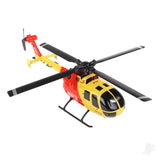 Twister BO-105 Scale 250 Flybarless Helicopter with 6 Axis Stabilisation and Altitude Hold (Yellow/Red)