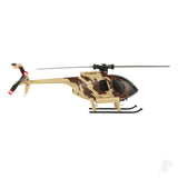 Twister MD 500 Scale 250 Flybarless Helicopter with 6 Axis Stabilisation and Altitude Hold (Brown/Sand)