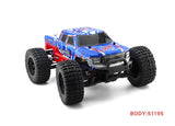 HSP Octane PRO 1/10 2.4 GHz Brushless Monster Truck, Blue ARTR (Battery & Charger Required)