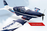 KAVAN Bristell B23 1600mm ARF - blue