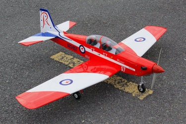 Seagull Pilatus PC-9  Red (6.5-10cc) 1.54m / 61in