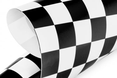 KAVAN Covering Film 2M - checkered black/white