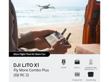 DJI Lito X1 Fly More Combo (DJI RC-2)