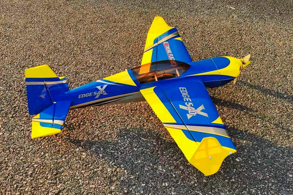 Extreme Flight 48" Edge 540T V2 Plus - Blue/Yellow 1,22m