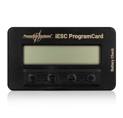 Powerbox iESC Program Card  5115