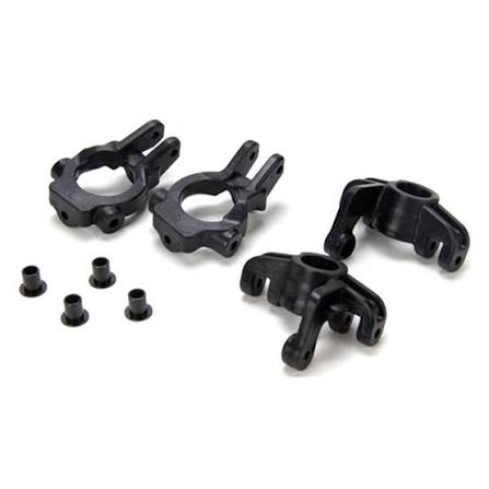 LOSB2100 Ten-T Front Spindle & Carrier Set