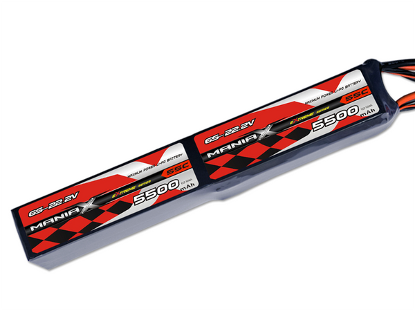 ManiaX 12S 5500mAh 55C 44.4V Lipo Battery eXtreme