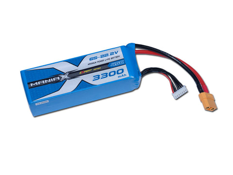 ManiaX 6S 3300mAh 45C 22.2V Lipo Battery eXpert