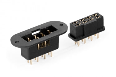 MPX8 GP High Current Plug Black 1 Pair