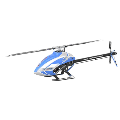 OMP M4 (pnp) incl. motor, servos , blades and ESC - blue