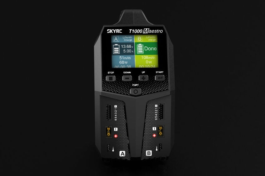 SKY RC T1000 Maestro AC/DC Dual Charger – Model Heli Services