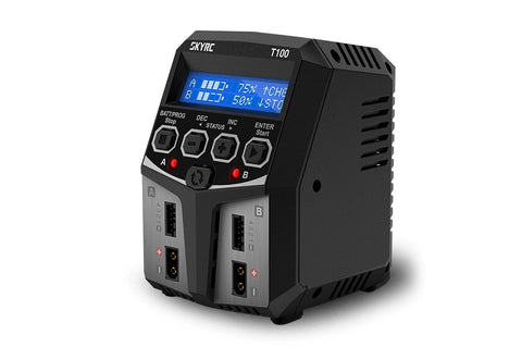 SKY RC T100 1-4S AC/DC Dual Charger