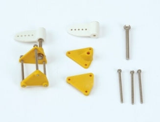 Rudder Horn - 3 Point Attachment Yellow