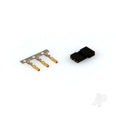 Hitec Housing & Gold Pin Connector (54801)