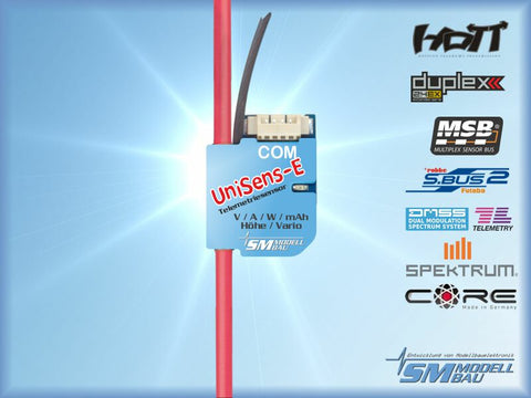 SM Modellbau UniSense E 55A 1.5mm Cable 3108