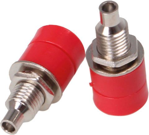 4MM Red Sockets For Banana Plugs ( 4pk )