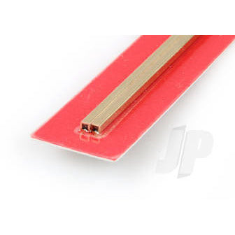 8150 3/32 x .014 Square Brass Tube (2) - Model Heli Services