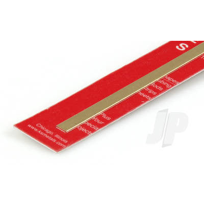 8240 .032 x 1/4 Brass Strip (1) - Model Heli Services