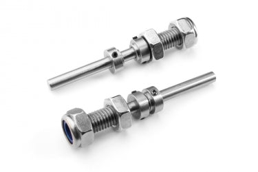 Steel Axle Shaft 6mm M8 2pcs