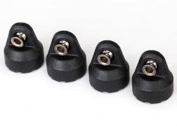 Traxxas Shock caps (black) (4) (assembled with hollow balls) 8361