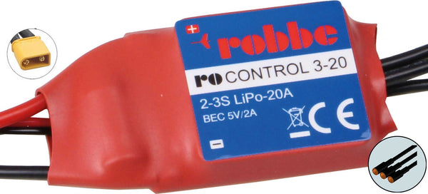 Robbe Ro-Control 20A  2-3S -20 (25) A 5V / 2A BEC