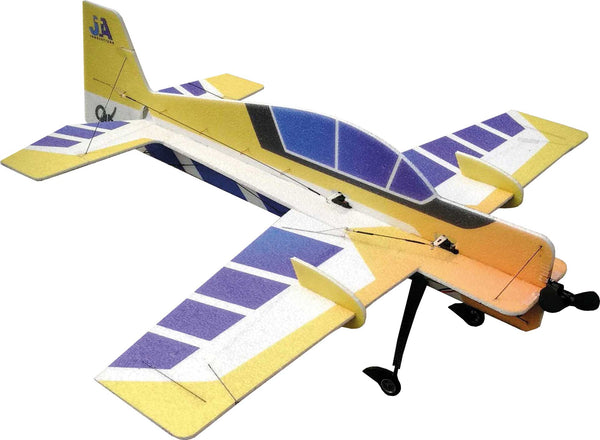 JTA Innovations Yak 54 Yellow / Blue 32" EPP 3D Aerobatic Model