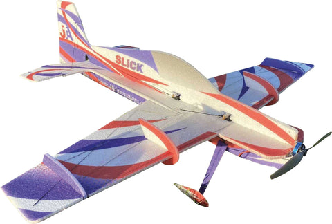 JTA Innovations SLICK Blue / White 33" EPP 3D Aerobatic Model