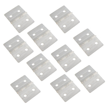 Nylon Pinned Hinges (L27 x W36mm) - White (x10)