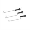 BLH3308 : Nano nCP X Servo Pushrod Set with Ball Links - Model Heli Services