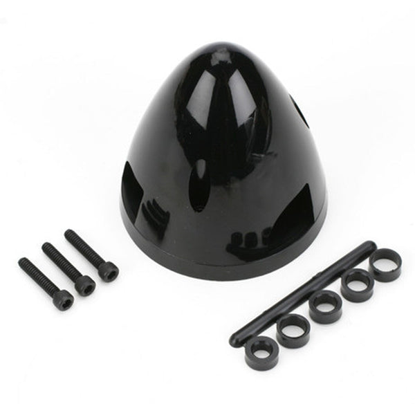 Dubro 3in Three Blade Spinner Black