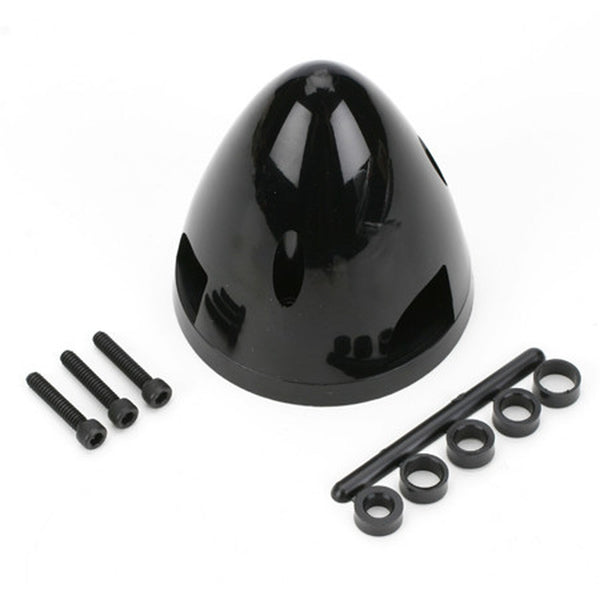 Dubro 2-1/2in Three Blade Spinner Black