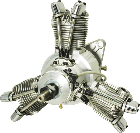 Saito FG-60R3 Petrol Engine 3-Cylinder Radial Engine With Elec Ignition