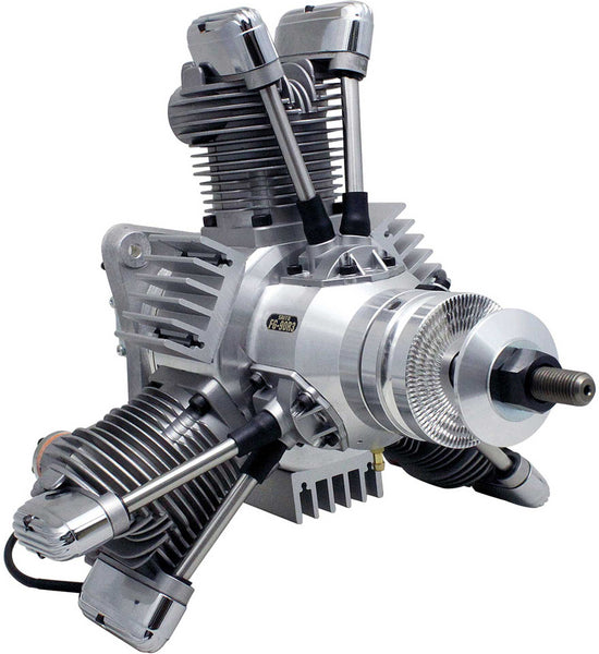 Saito FG-90R3 Petrol Engine 3-Cylinder Radial Engine With Elec Ignition
