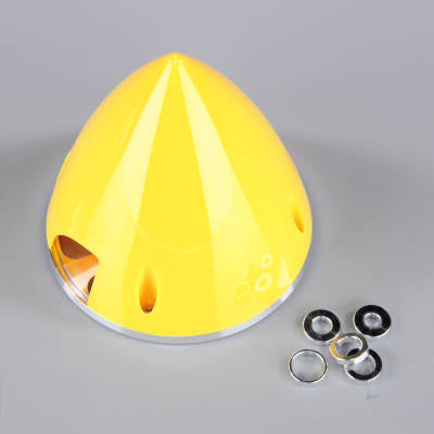 89mm Metal Back Spinner Yellow