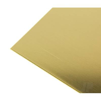 .015 (26ga) 10x4in Brass Sheet 252