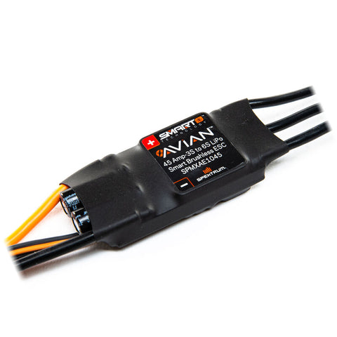 Spektrum Avian 45 Amp Brushless Smart ESC, 3S-6S