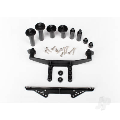 Traxxas 1914R Body mounts (Front & Rear) with hardware