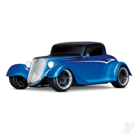 Traxxas Factory Five '33 Hot Rod Coupe 1:10 AWD Supercar, Blue Fade (+ TQ, XL-5, Titan 550)